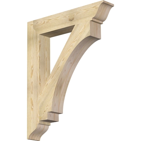Ekena Millwork Imperial Traditional Rough Sawn Bracket, Douglas Fir, 6"W x 36"D x 44"H BKT06X36X44IMP01RDF